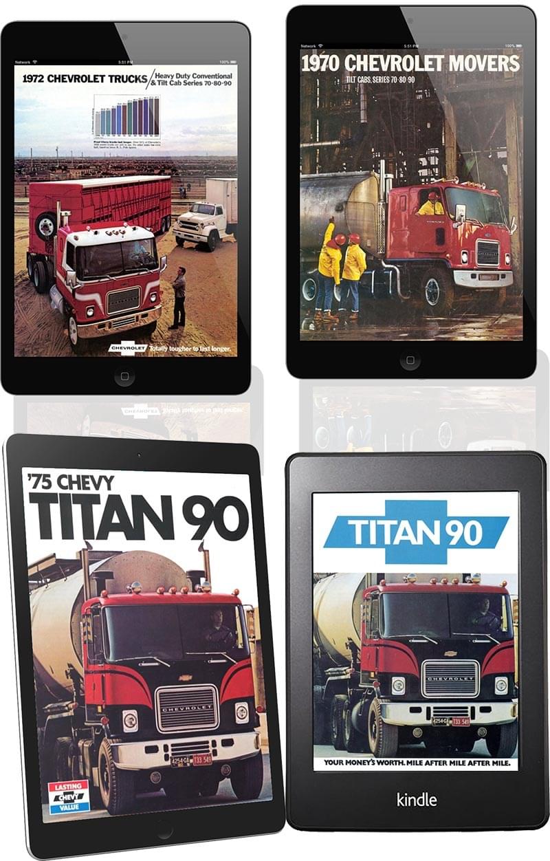 Original Chevy Titan/90 Brochures